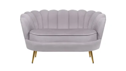 Диван Pearl Double Grey 78*77*130 см