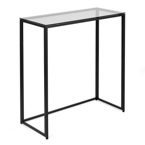 Консольный стол 1073-CB grey черный муар AllConsoles 80x35x80 фото 4