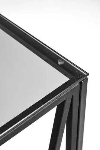 Консольный стол 1104-CB grey черный муар AllConsoles 80x25x80 фото 5