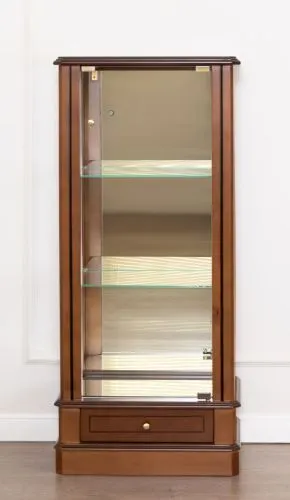 Витрина низкая 4 Nogal Claro IDC, 112*32*50 см фото 4