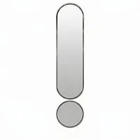 Deko mod.1 Silver Сет из 2-х зеркал 35*125 см, Ø35 см