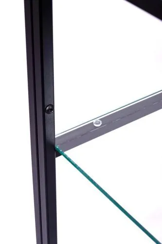Консольный стол 1012-CB clear черный муар AllConsoles 100x25x80 фото 2