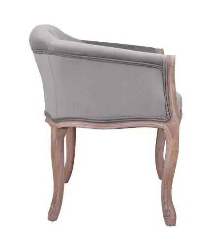 Диванчик Kandy double grey velvet, серый 71*62*104 см фото 3