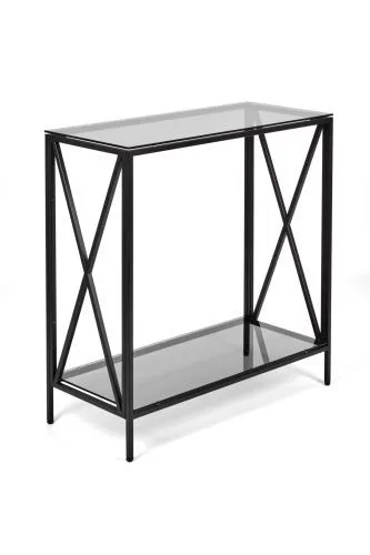 Консольный стол 1033-CB grey черный муар AllConsoles 80x35x80 фото 6