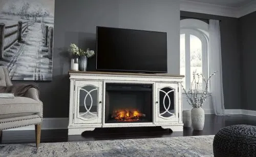 W743-68 ТВ-тумба Realyn, Ashley Furniture 188х46 h=92 см фото 3