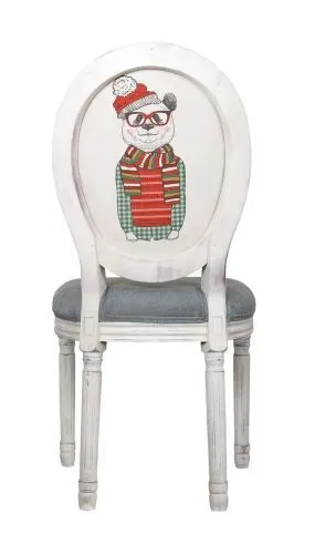Стул медальон Volker grey bear ver.2 фото 4