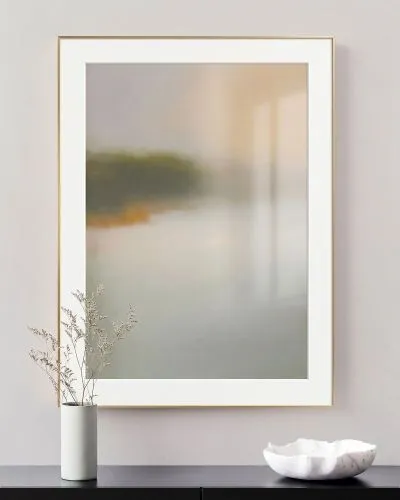 Интерьерное жикле "Dawn at the river"