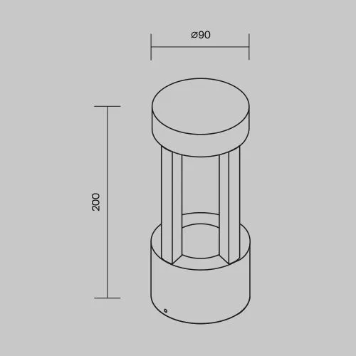 Уличный настенный светильник Outdoor O458WL-L9GF3K фото 15