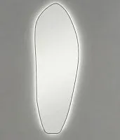 Organic XL LED Silver Зеркало в полный рост в раме с подсветкой