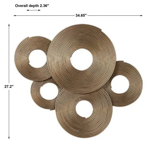 Металлический настенный декор Ahmet Uttermost фото 3