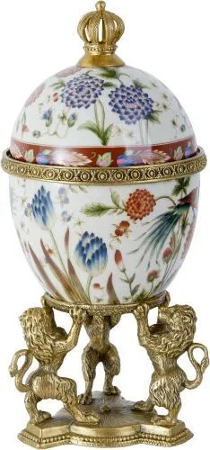 Шкатулка Яйцо 13х13х26см