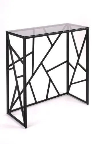 Консольный стол 1053-CB grey черный муар AllConsoles 80x35x80 фото 10