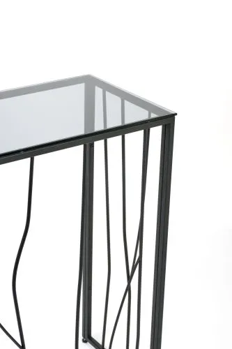 Консольный стол 1021-CB grey черный муар AllConsoles 100x35x80 фото 3