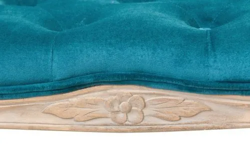 Оттоманка KINA NARROW BLUE 46*36*110 см, голубой фото 3