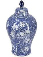 Ваза с крышкой Гранатовое дерево 21х21х37см