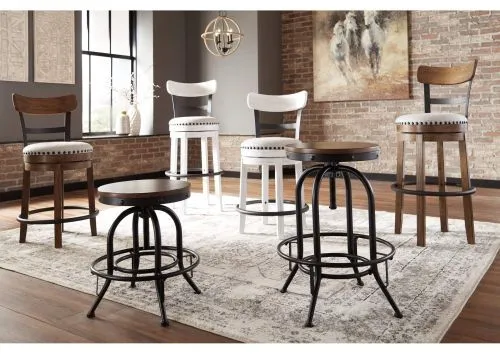 Барный вращающийся стул Valebeck D546-230 Ashley Furniture фото 7