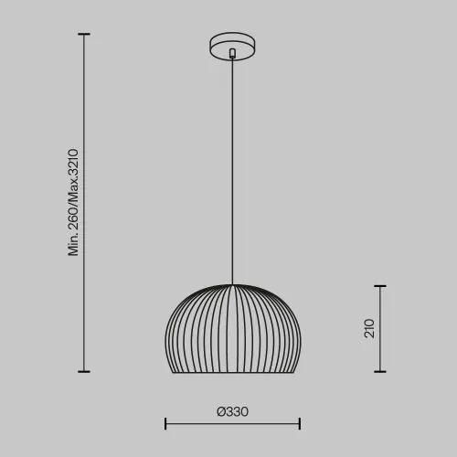 Подвесной светильник Maytoni MOD195PL-01W фото 10