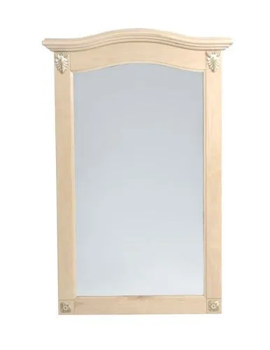 Зеркало Мини 8627, массив, 103*2*67 см, беленый дуб