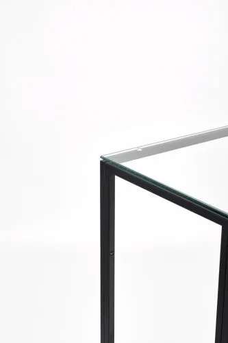 Консольный стол 1081-CB clear черный муар AllConsoles 100x35x80 фото 5