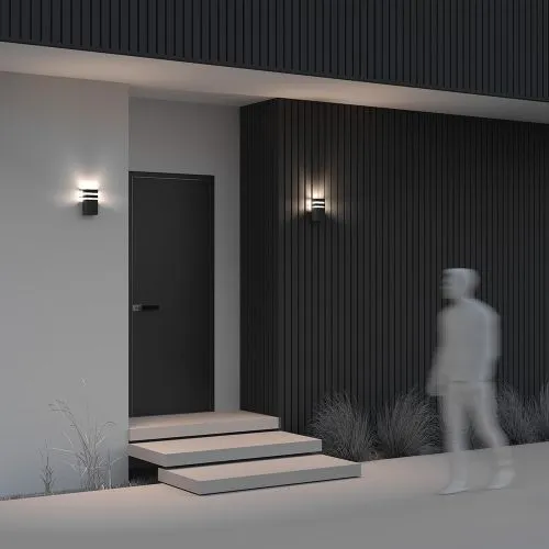 Уличный настенный светильник Outdoor O578WL-01B фото 5