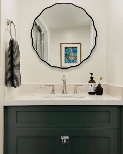 Fancy S Black Зеркало в тонкой раме Smal фото 4