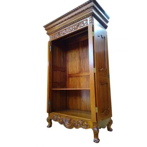 Шкаф платяной из массива махагони TVAP-M (орех, 127х66х213 см) фото 4