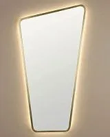 Fashion XL LED Gold Зеркало в полный рост в раме с подсветкой