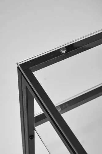 Консольный стол 1044-CB clear черный муар AllConsoles 80x25x80 фото 3