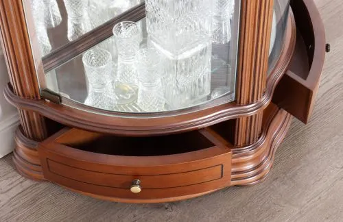 Витрина низкая 66 Cerezo IDC Португалия 145*35*65 см фото 6