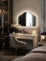 Antika L LED Silver Зеркало в раме с подсветкой