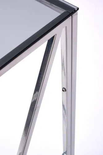 Консольный стол 1051-CS grey серебряный AllConsoles 100x35x80 фото 3