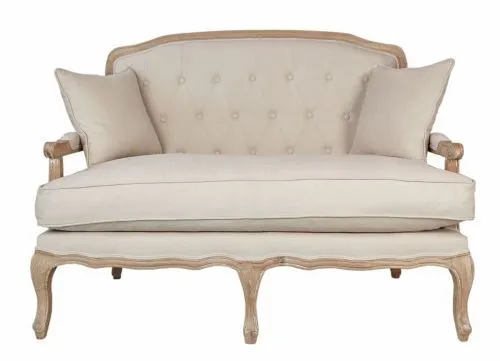 Двухместный диван YARELI BEIGE 105*84*130 см
