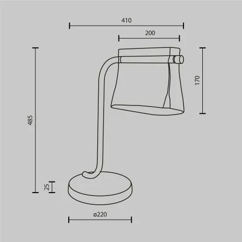 Настольный светильник Maytoni MOD170TL-L8BS3K фото 9