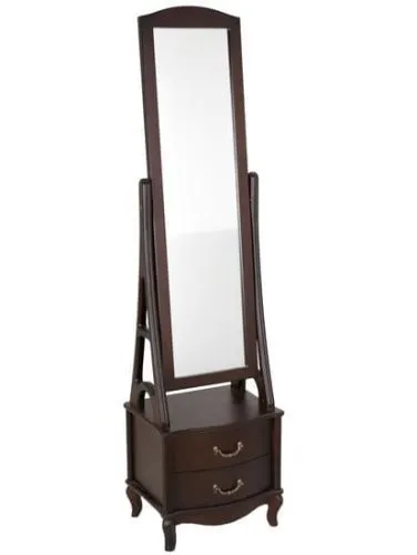 Зеркало напольное Джулия, коричневый 187×40×49 см