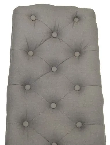 Оттоманка KINA NARROW GREY 46*36*110 см, серый фото 4