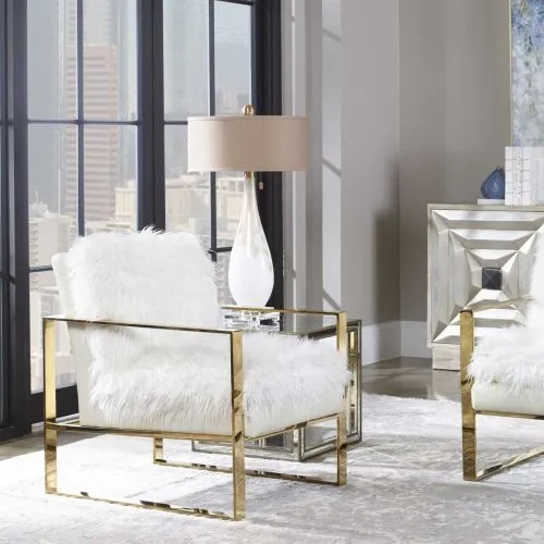 Настольная лампа Callais Uttermost фото 3