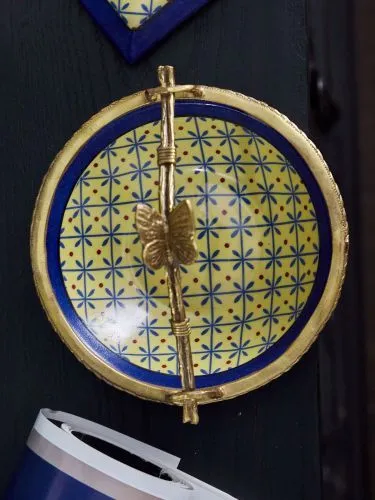 Корзиночка с бабочкой 17х15х13см фото 7