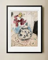 Жикле "Vintage Abstarct flowers"					
