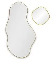 Lake Panno Gold Сет из 2-х зеркал 58*110 см, Ø41 см