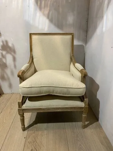 Кресло прованс Coolman beige бежевый фото 4