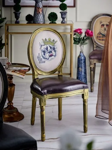 Стул Французский бульдог 48х46х96см фото 17