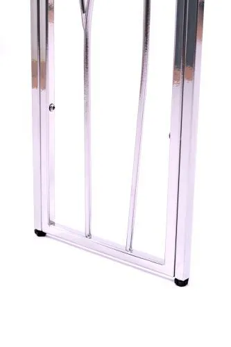 Консольный стол 1124-CS grey серебряный AllConsoles 80x25x80 фото 6