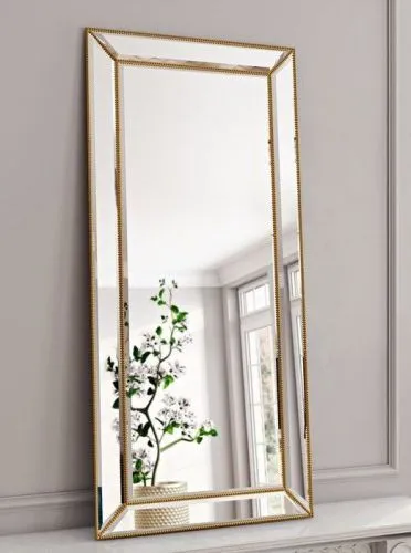 Напольное зеркало в раме Franco Mid Gold фото 3