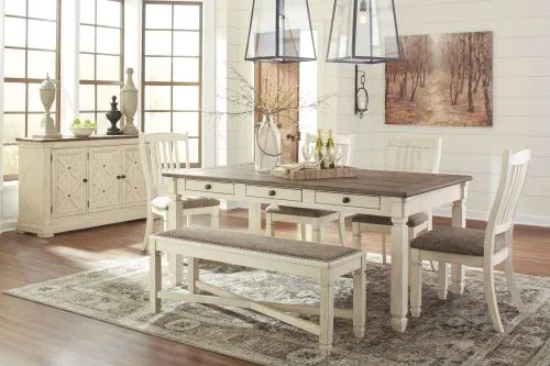 Стол обеденный Bolanburg D647-25 Ashley Furniture / 78*101*182 см фото 4