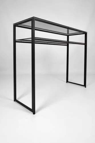 Консольный стол 1041-CB grey черный муар AllConsoles 100x35x80 фото 8