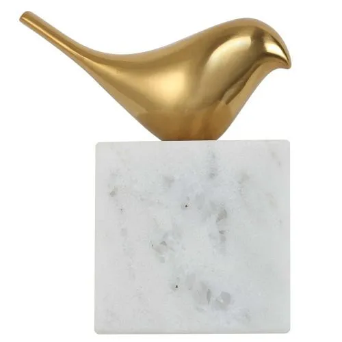 Настенный декор FLYING SOLO Uttermost из мрамора и латуни фото 7