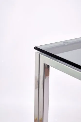 Консольный стол 1083-CS grey серебряный AllConsoles 80x35x80 фото 2