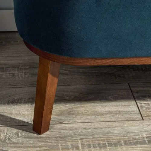 Диван в скандинавском стиле Diag blue 75*62*132 см фото 6