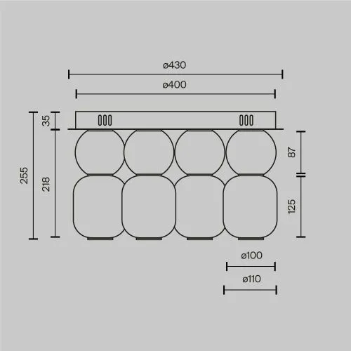 Потолочный светильник Maytoni MOD273CL-L60G3K фото 14
