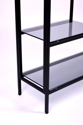 Консольный стол 1014-CB grey черный муар AllConsoles 80x25x80 фото 2